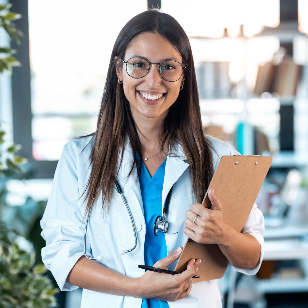 smiling doctor